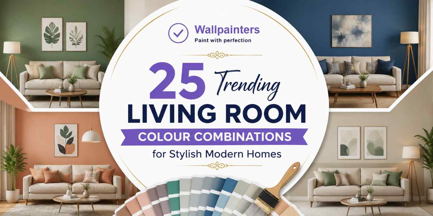 25 Trending Living Room Colour Combinations for Stylish Modern Homes